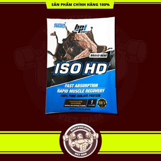 Gói thử Sample sữa tăng cơ bắp Bpi Bpisports Iso HD 100% whey isolate 1 lần dùng (32gram)