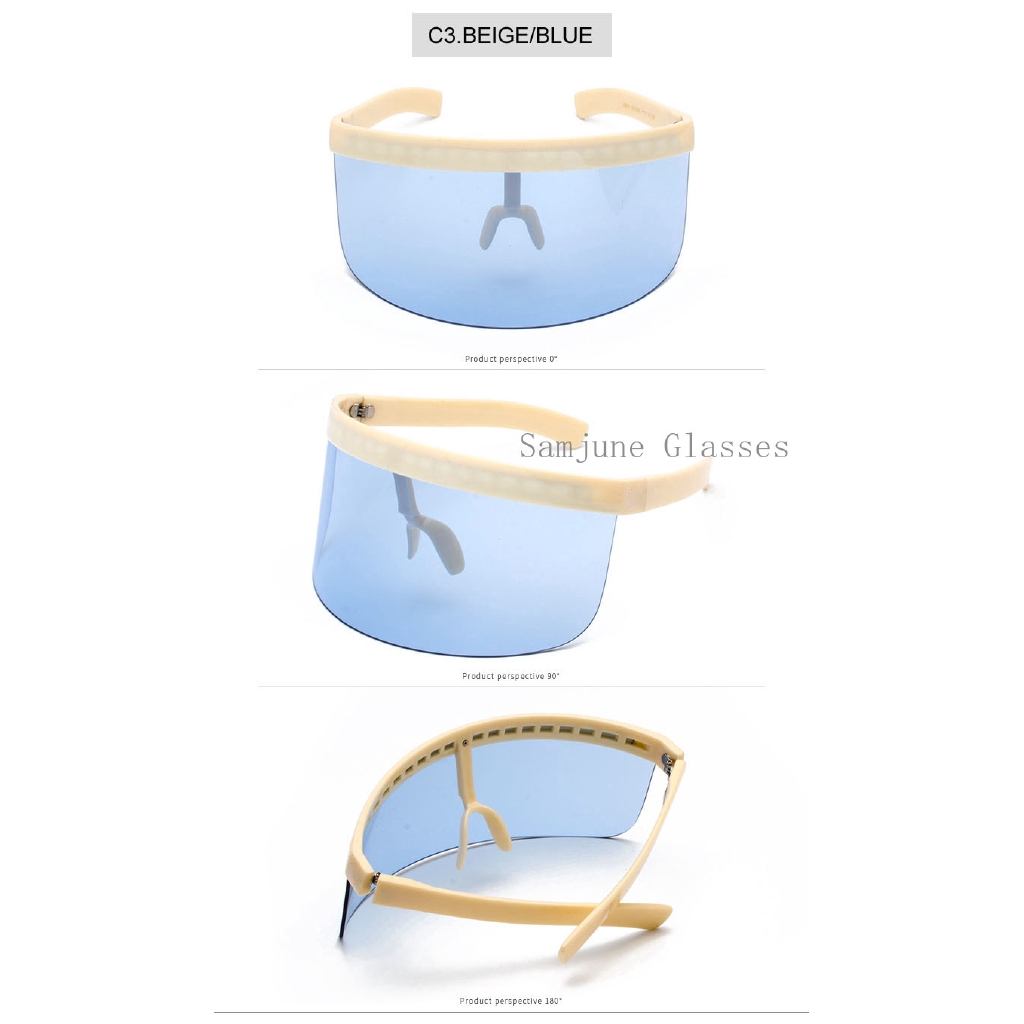 Kính mát chống tia UV kiểu dáng độc lạ thời trang Samjune