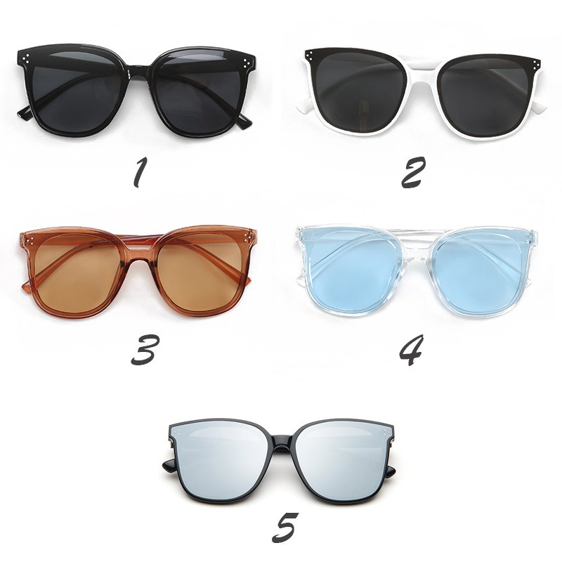 Kính mát mắt mèo chống tia cực tím phong cách Hàn Quốc thời trang