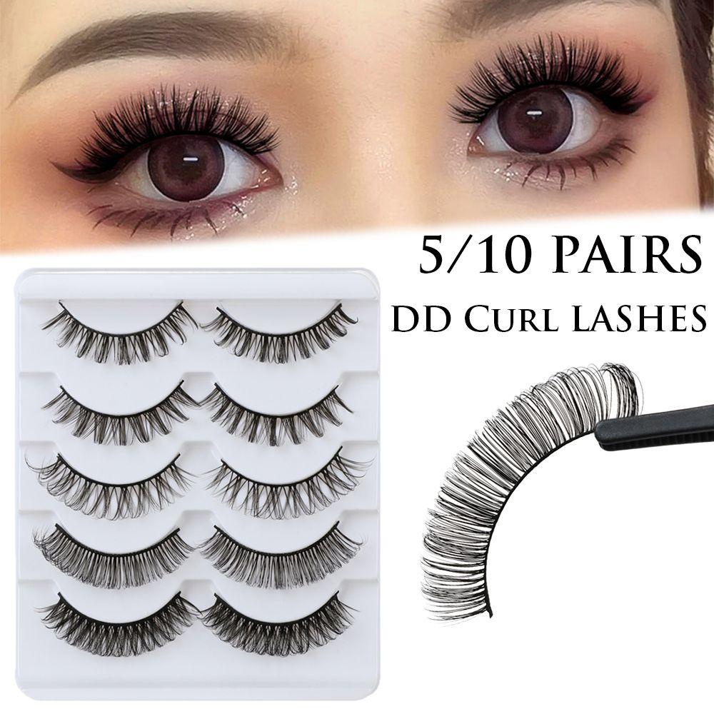 Set 5 / 10 Cặp Lông Mi Giả 3D Có Thể Tái Sử Dụng
