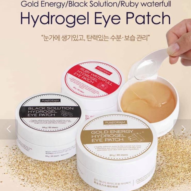 [ Có sẵn] MẶT NẠ MẮT HYDRO GEL EYEPATCH PUREDERM random