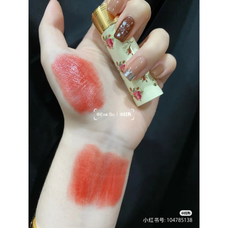 [25]Son gucci vỏ hoa Satin Goldie red | BigBuy360 - bigbuy360.vn