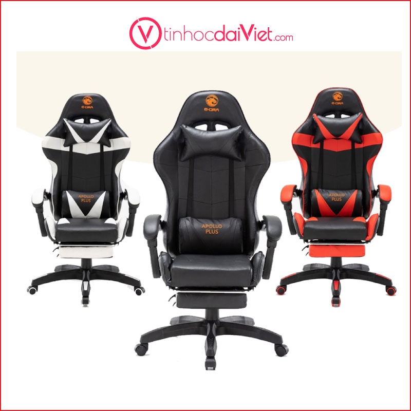 Ghế Gaming E-Dra Apollo EGC227 Plus (Black/Red-Black/White-Black/Pink) - Chính Hãng