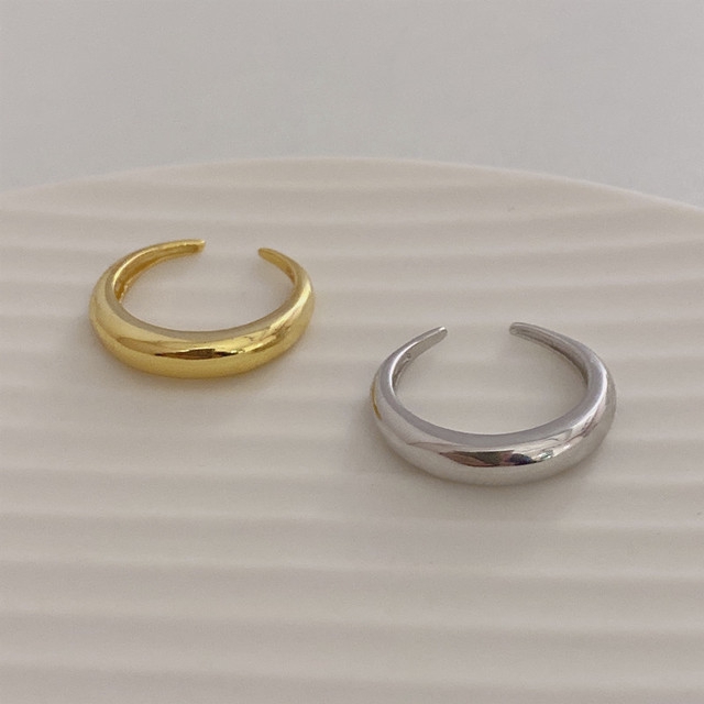 Nhẫn Đeo Tay Kim Loại Đơn Giản Thời Trang Hàn Cho Nữ