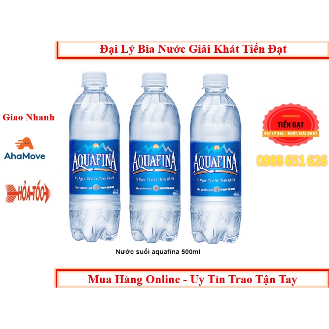 Thùng Nước suối Aquafina 24 chai 500 ml