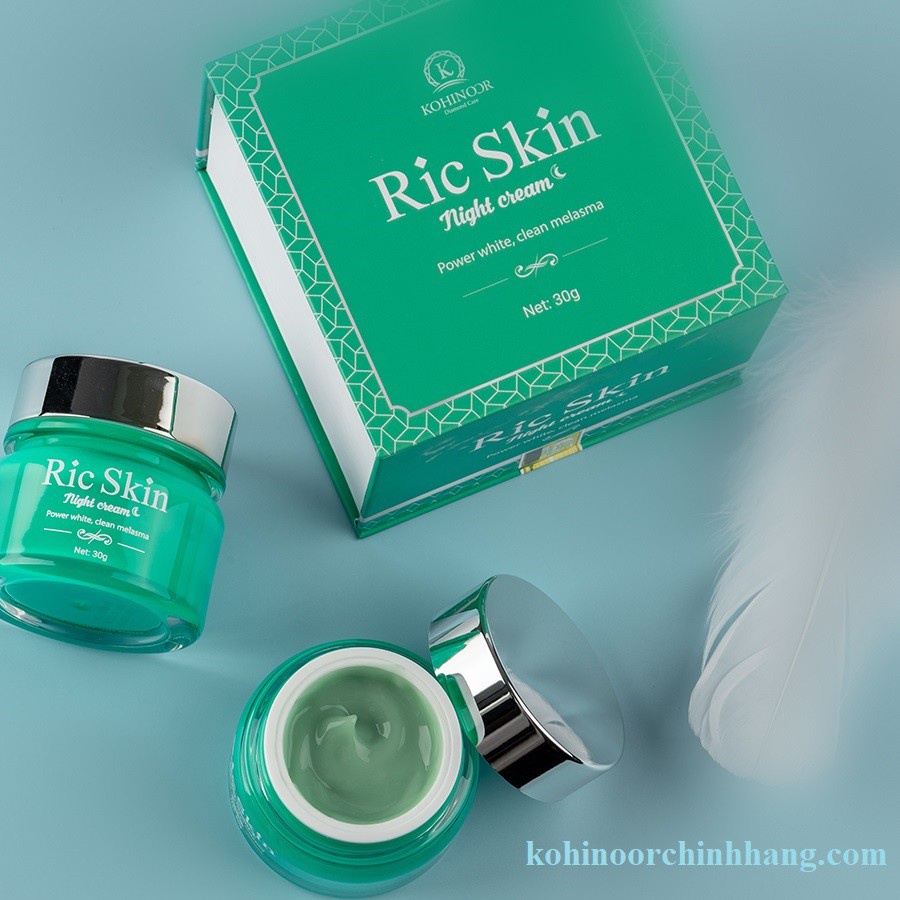 Kem Nám Đêm Ric Skin Giúp Sạch Nám Và Tàn Nhang