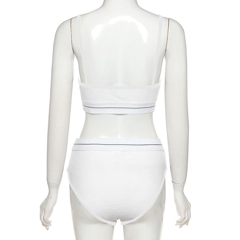 DUNEA Set đồ lót phối họa tiết chữ thời trang quyến rũ cho nữ