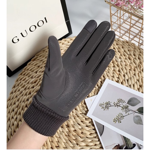 Găng tay nữ hình HOA CÚC phong cách Hàn Quốc chống nắng dễ thương cao cấp