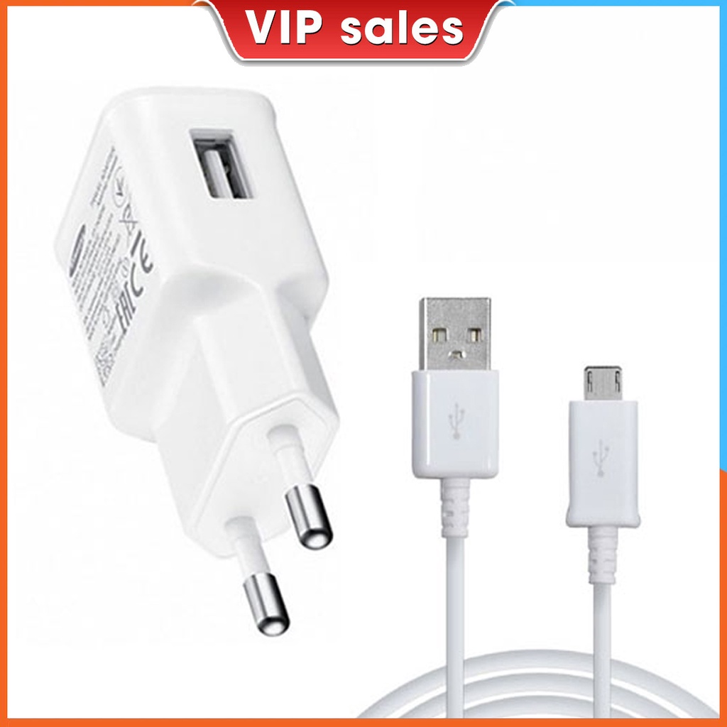 Bộ sạc nhanh Samsung 15W, Nguồn 2A, Chân sạc Micro USB, sạc được cho tất cả các dòng điện thoại thường