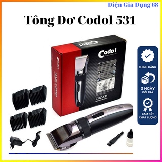Tông đơ cắt tóc Codol 531 chuyên nghiệp, tăng đơ cắt tóc gia đình bền đẹp cao cấp