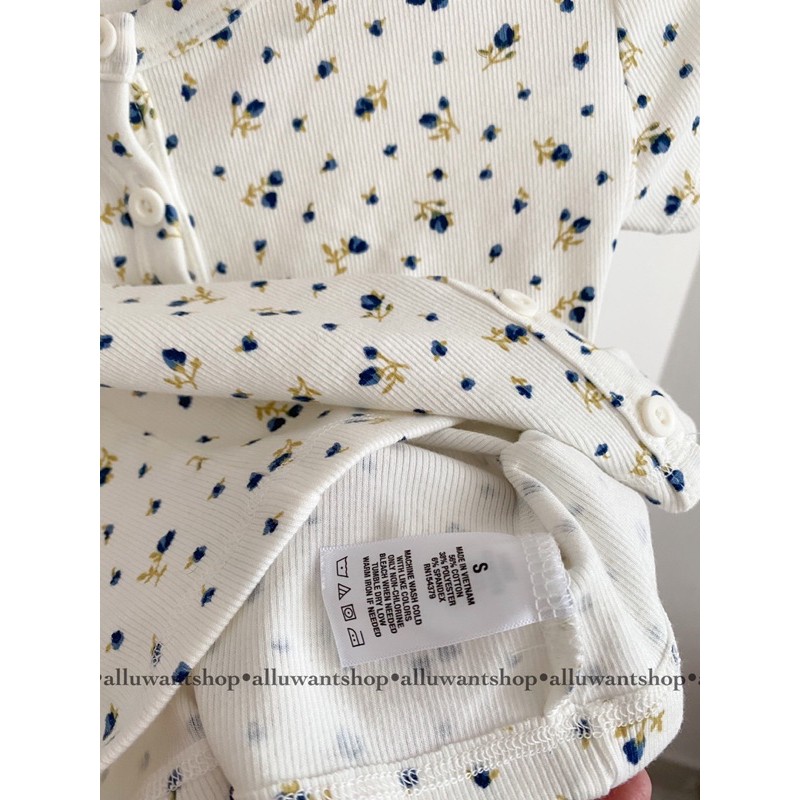 Áo Aero Button Front Croptop VNXK