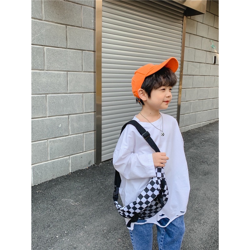 AB370- Áo phông bé trai rách gấu sz 100-150, áo thun dài tay cho bé thời trang | FOM TO STYLE DÀI RỘNG