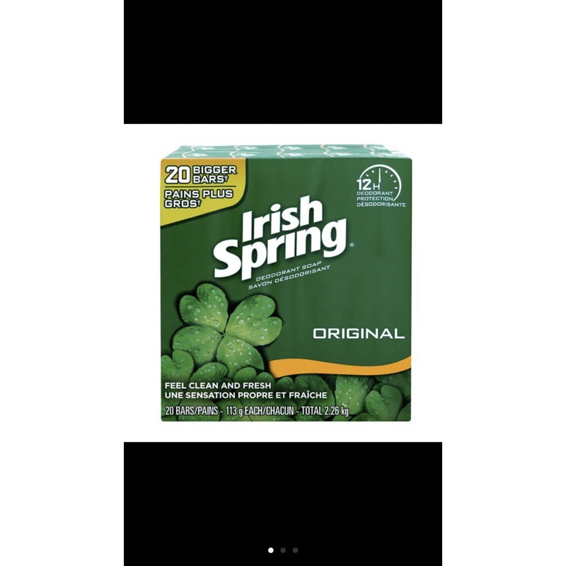 Xà bong cục Irish Spring 113g Mỹ