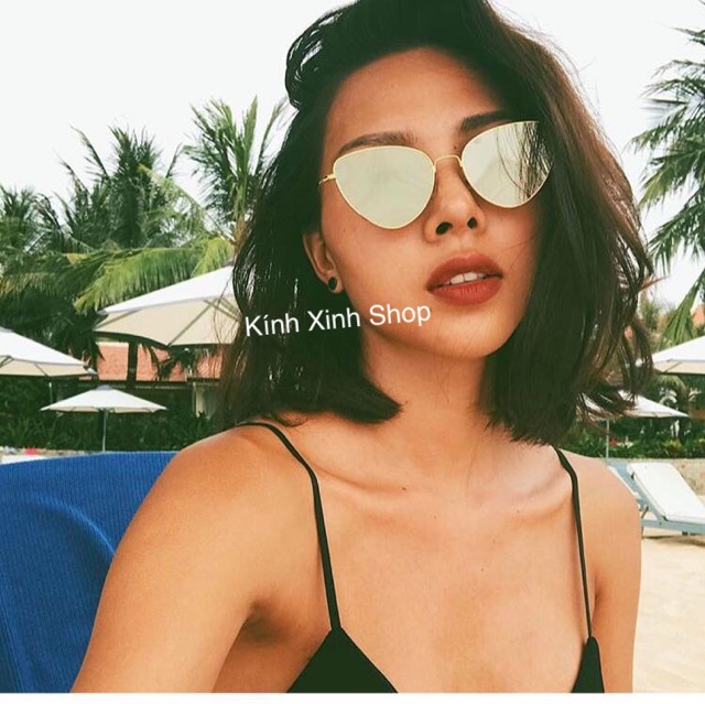 Kính râm Mắt mèo Thời trang sang chảnh Cao cấp