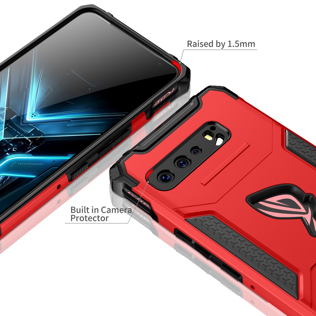 Ốp Điện Thoại Chống Sốc Phong Cách Quân Đội Cho Asus Rog Phone 3