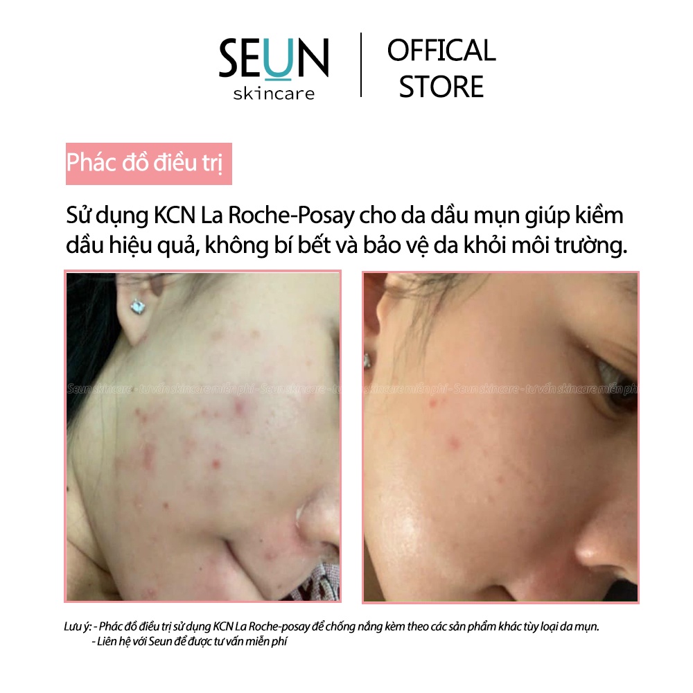 Kem chống nắng cho da dầu mụn La Roche-Posay Anthelios XL Anti-Shine [Hàng Công Ty]