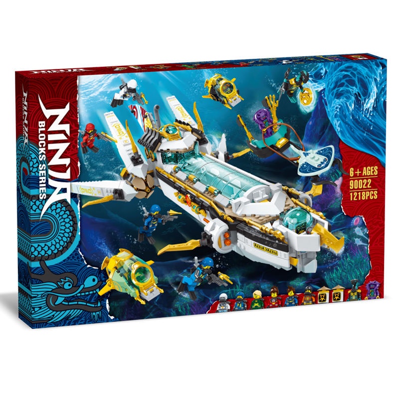 Đồ chơi Lắp ráp ninjago 90022 Chiến Hạm Dũng Mãnh Hydro Bounty