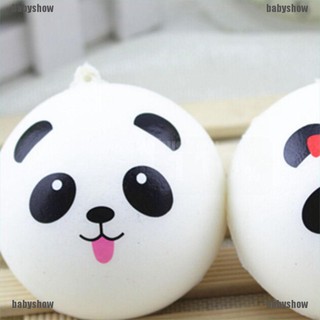 Móc khoá squishy dẻo hình gấu panda dễ thương