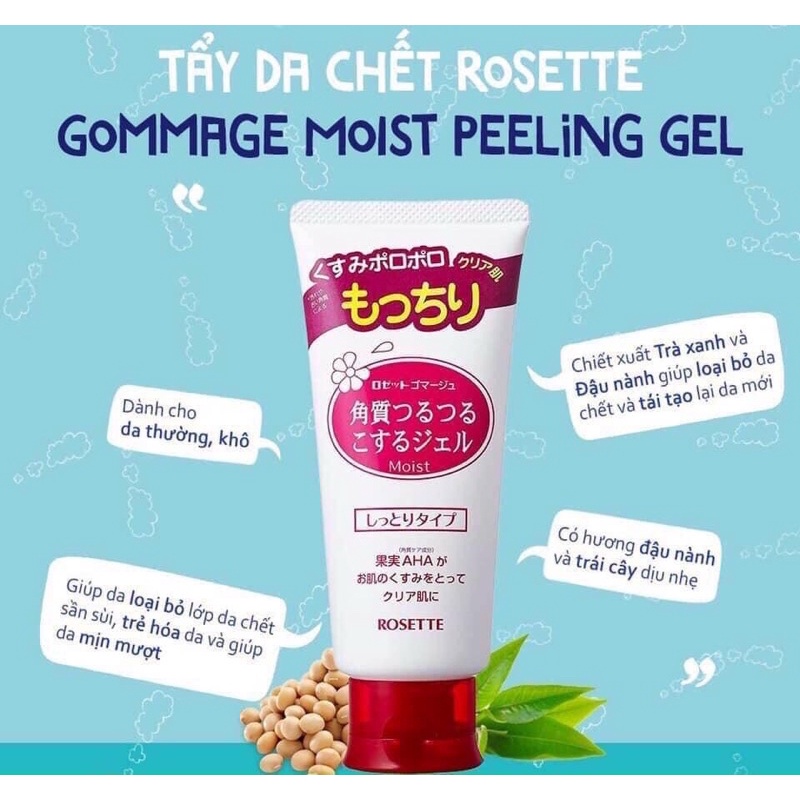 Tẩy tế bào chết rosette gommage mini 25gr