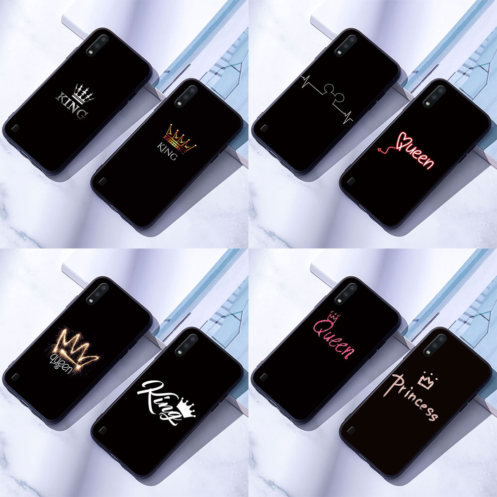 Ốp Điện Thoại Mềm Samsung Galaxy A01 Core A02 A12 A02S Queen King