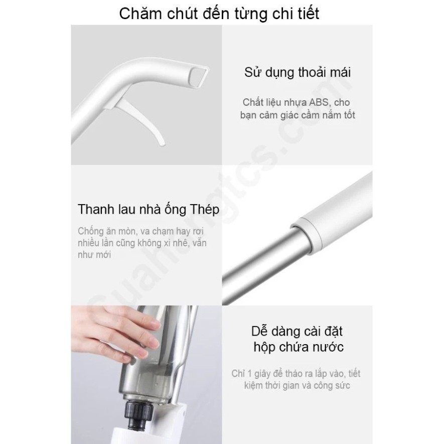 (gg2) Cây lau nhà thông minh Xiaomi Deerma 2 trong 1 (Xịt nước & Lau) 48 20