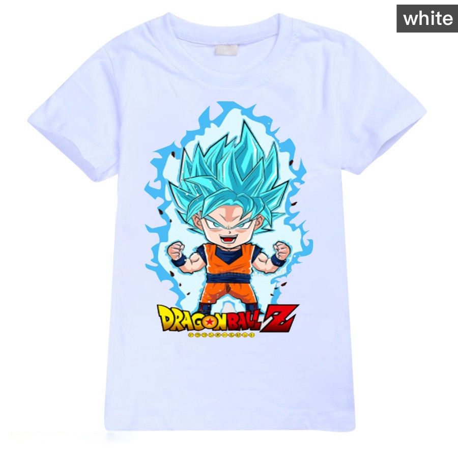 Áo thun Anime Songoku T07 Dragon Ball Z chính hãng giá xưởng có size Goku hình đẹp chất xịn