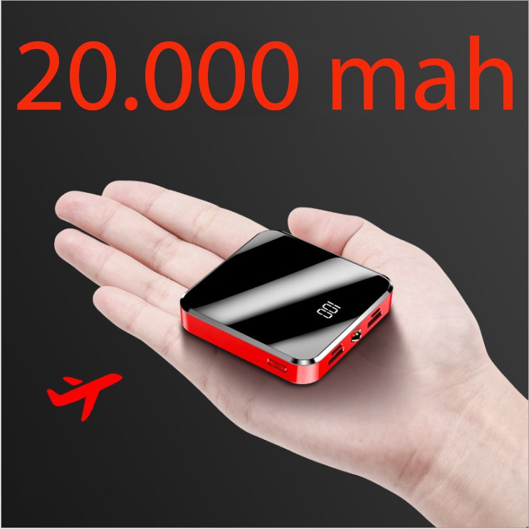 Pin Sạc Dự Phòng M10 20,000mAh /3.7V Li-Polymer - Cao Cấp Nhỏ Gọn