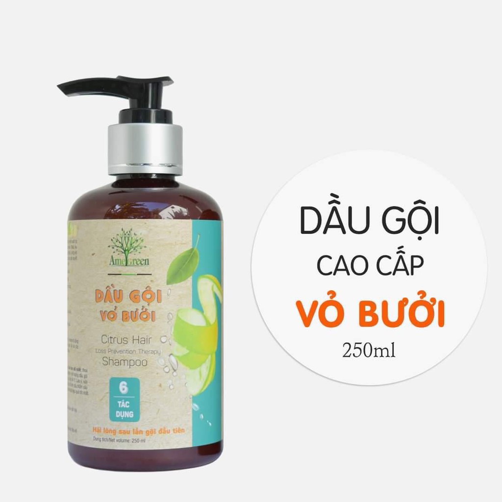 Dầu Gội Tinh Dầu Vỏ Bưởi Premium (250ml)