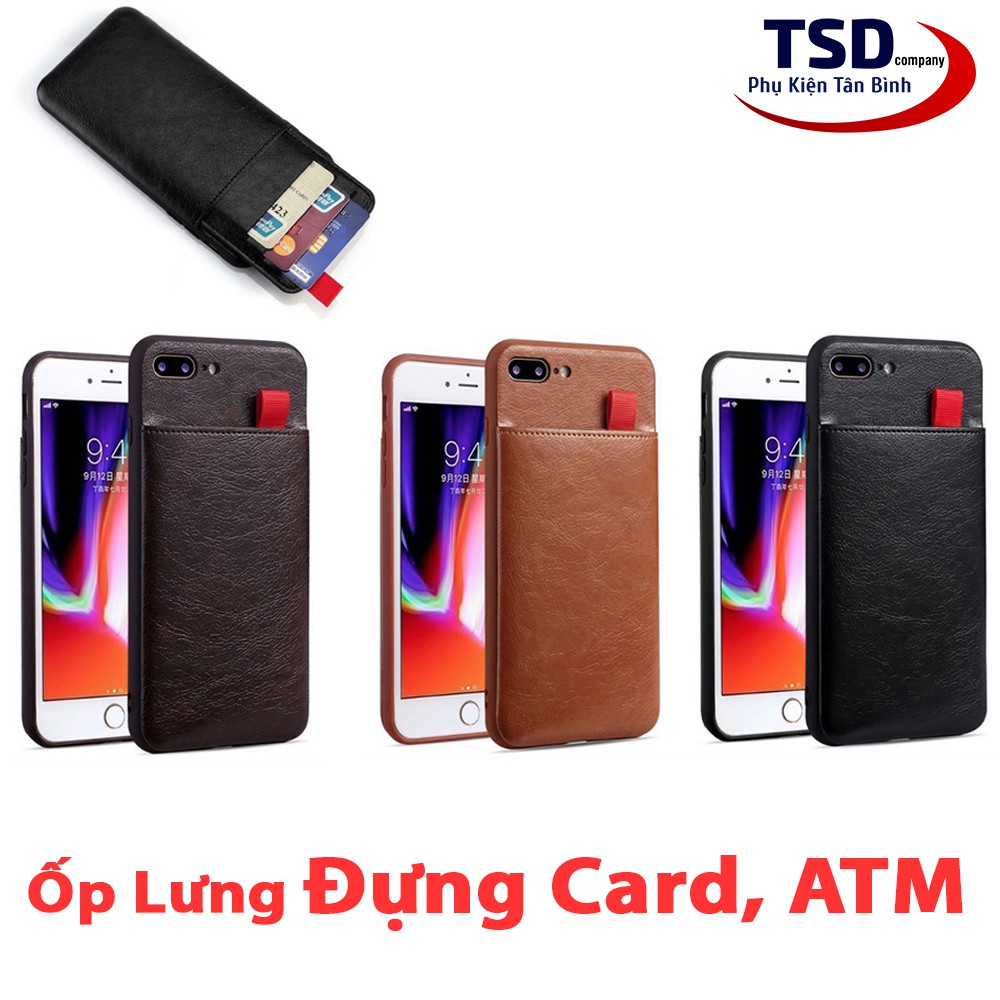 Ốp Lưng iPhone Có Khe Đựng Card, Tiền Cao Cấp