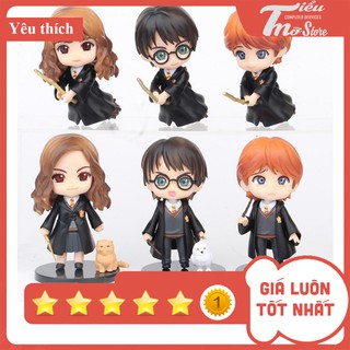Mô hình 3 nhân vật harry potter - ron - hermione