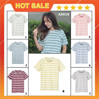 [MUA 1 TẶNG 1] Áo thun sọc Thái Lan - AS016 | Shopee Việt Nam