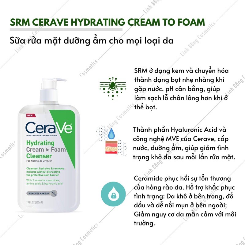 SỮA RỬA MẶT CERAVE CÁC SIZE (BẢN PHÁP) | BigBuy360 - bigbuy360.vn