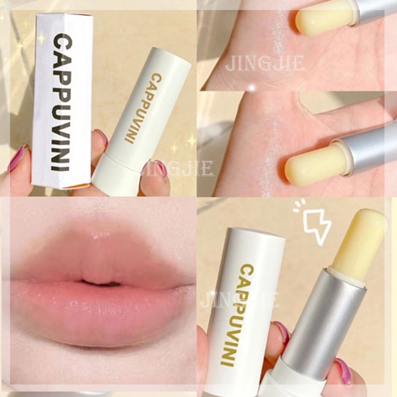 Son dưỡng môi Cappuvini hương đào dưỡng ẩm làm mờ đường viền môi