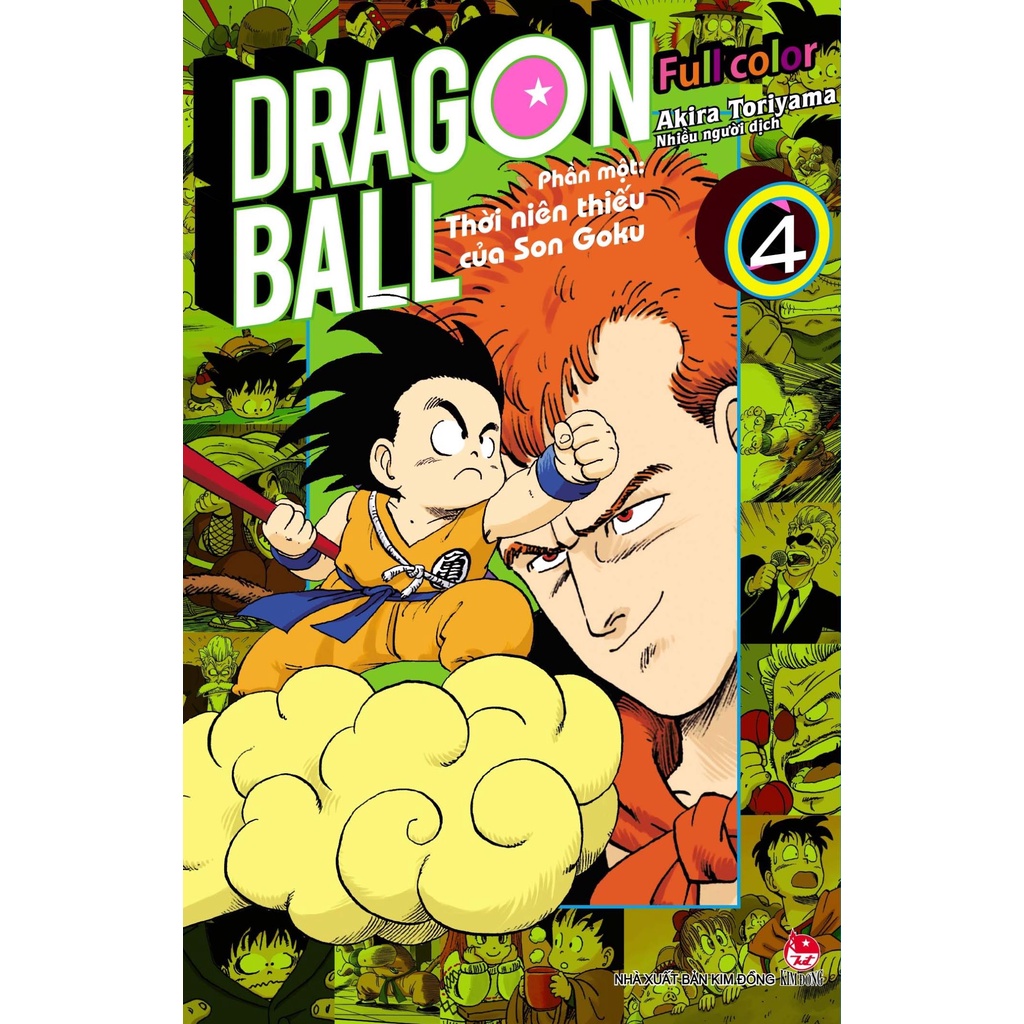 Sách Dragon Ball Full Color - Phần Một: Thời Niên Thiếu Của Son Goku - Tập 4 - NXB Kim Đồng