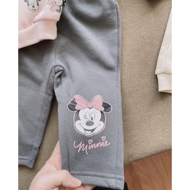 Set nỉ bông Disney dư cho bé trai bé gái