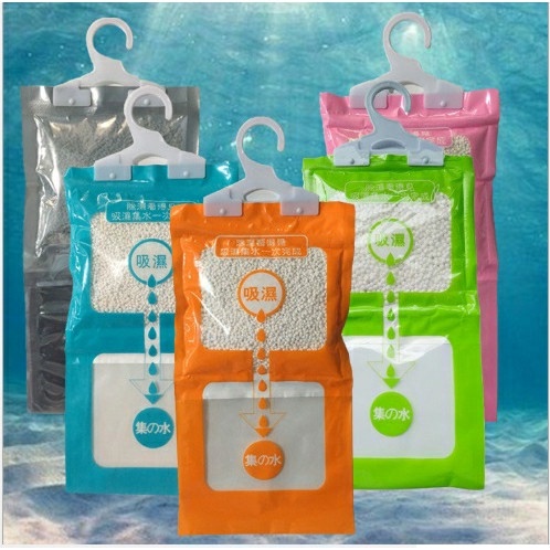 Túi Hút Ẩm Đa Năng Có 2 Ngăn Chống Ẩm Mốc Treo Tủ Quần Áo