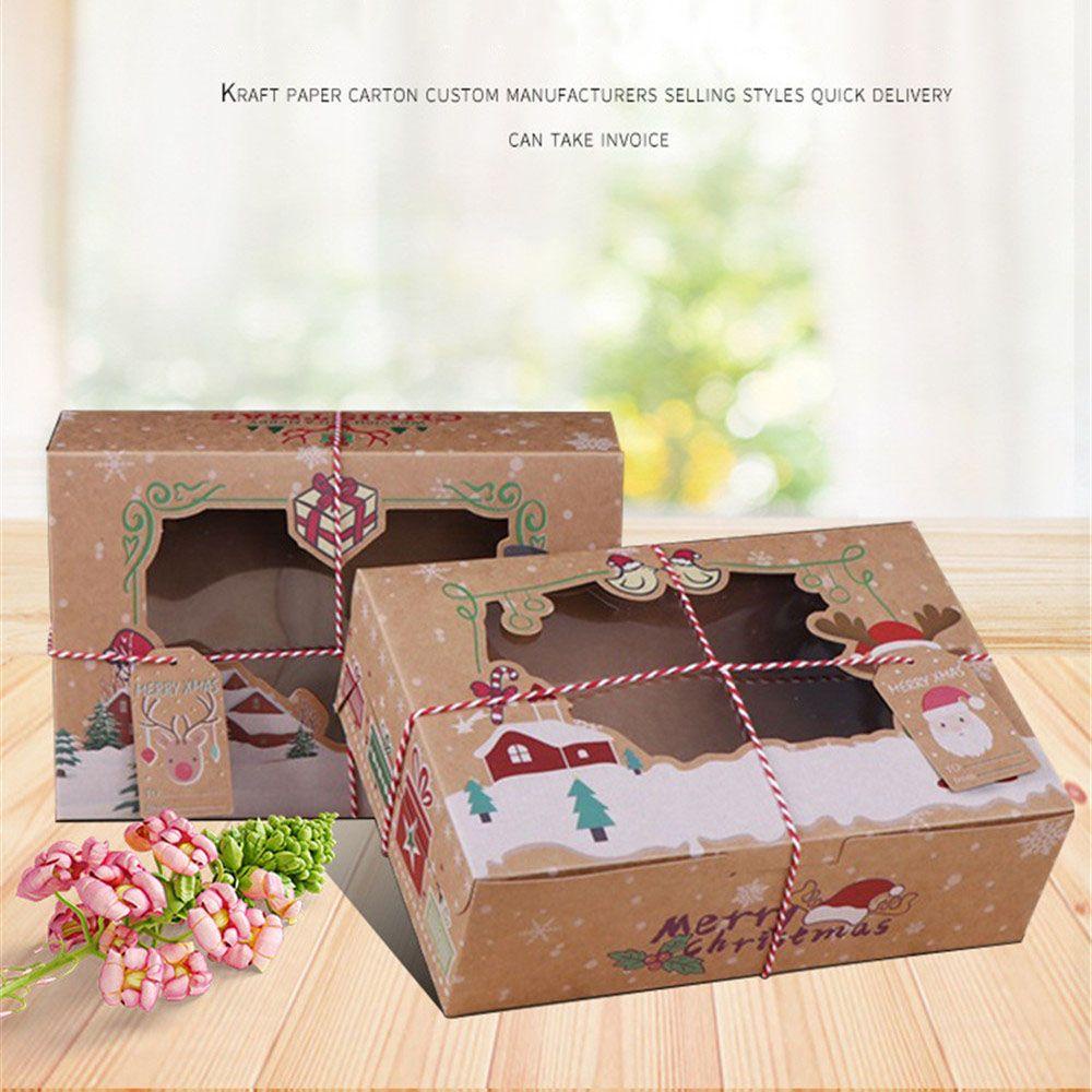 Set 4 / 12 Thẻ Quà Tặng Giáng Sinh Xinh Xắn