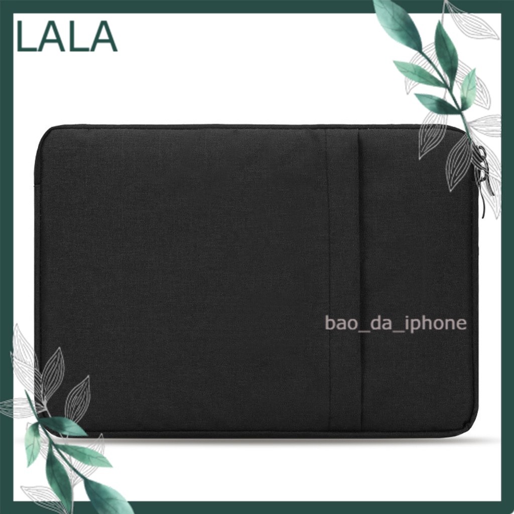 Túi chống sốc chất liệu vải cao cấp, chống thấm đựng Laptop / Macbook thời trang 1 ngăn hoặc 2 ngăn, 2 dây kéo, 3 màu