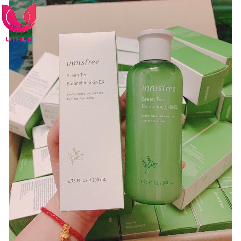 Nước Hoa Hồng Innisfree Trà Xanh Green Tea Balancing Skin EX 160ml