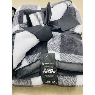 [Hàng Mỹ chính hãng]  Mền lông Member's Mark Lounge Throw 🇺🇸🇺🇸🇺🇸🇺🇸
