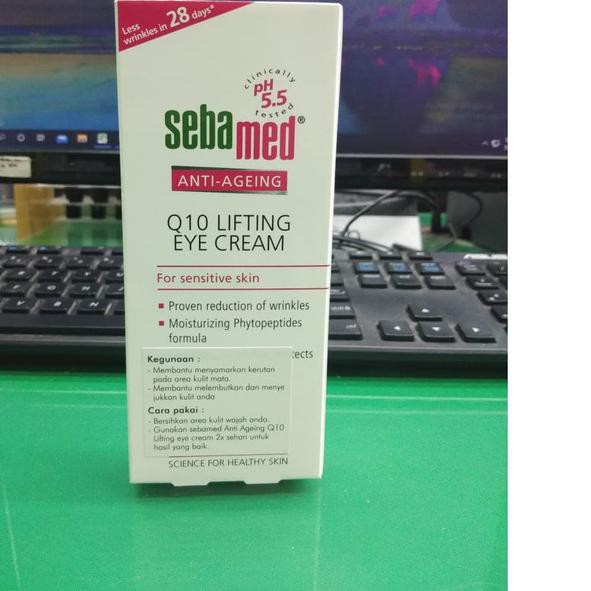 (Hàng Mới Về) Kem Dưỡng Da Mắt Sebamed Chống Lão Hóa Và Nâng Cơ Da Mặt Q10 15ml