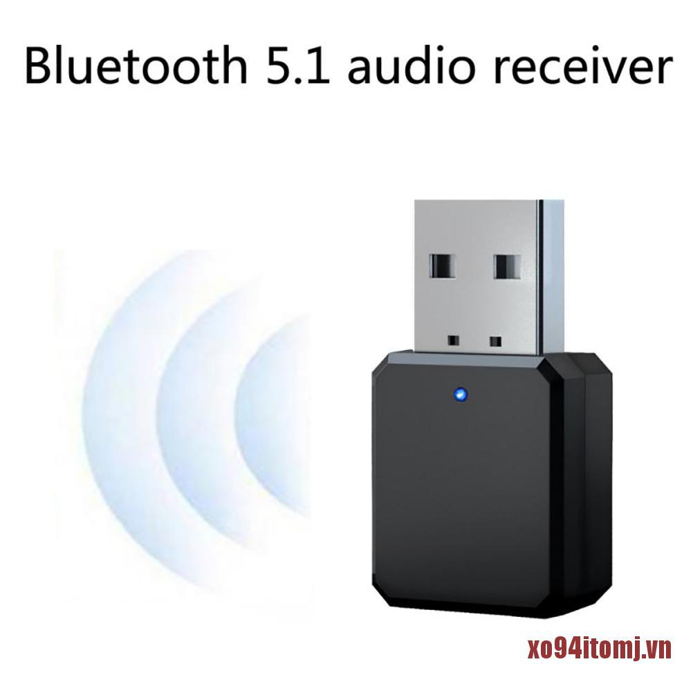 Bộ Thu Phát Âm Thanh Bluetooth Không Dây Mini Cổng Aux Usb