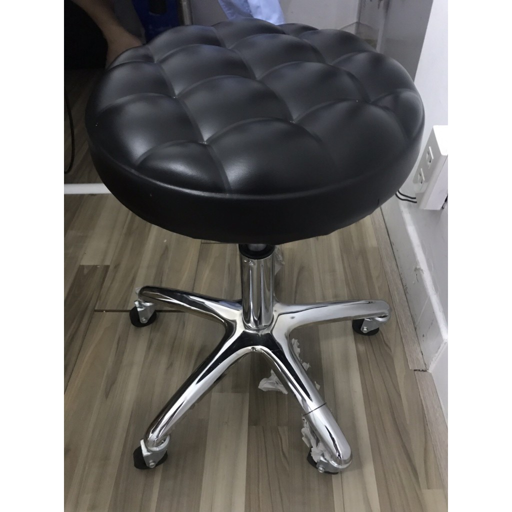 Ghế xoay spa chân nhện cao cấp (hết màu đen) ( không vòng sắt) | BigBuy360 - bigbuy360.vn
