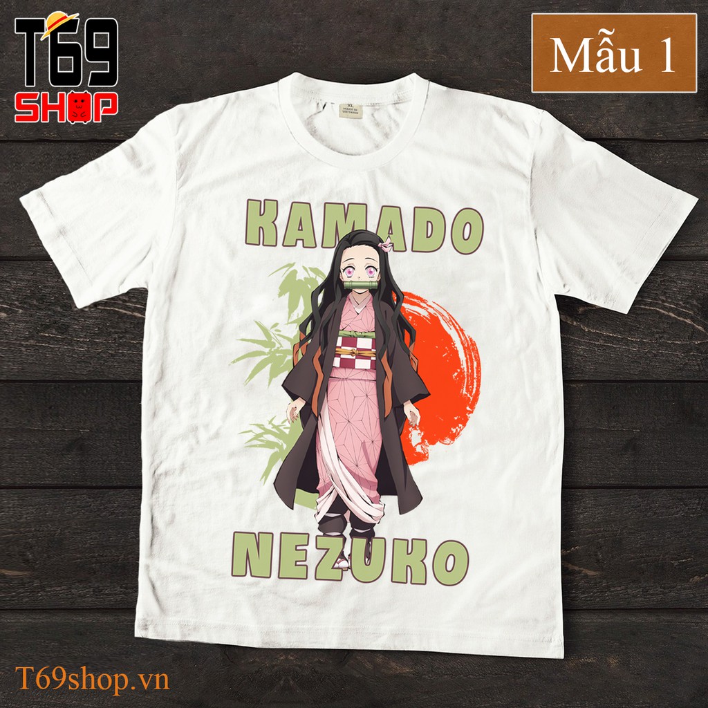 Áo thun anime Kimetsu no Yaiba (Có nhiều mẫu)