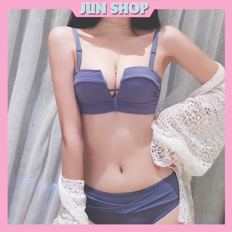 Bộ Áo Lót Su Cup chữ V Cao Cấp  Bra Su Đúc Không Gọng, Đệm Mỏng , Siêu Xinh, Siêu Thoáng Mát | BigBuy360 - bigbuy360.vn