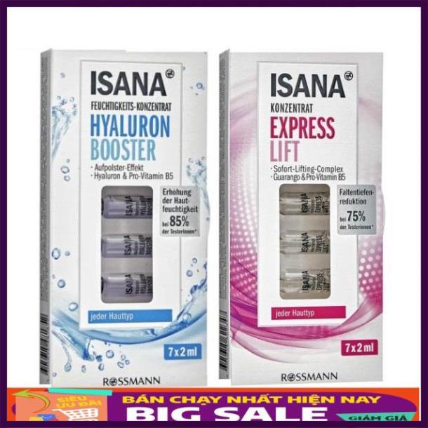 [Nhập Khẩu 100%] Serum Isana Hyaluron Booster dưỡng ẩm và làm sáng mịn da - hàng Đức