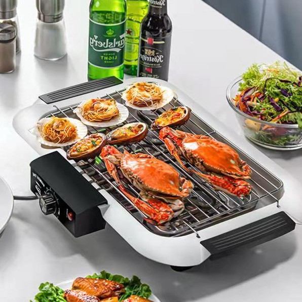 Bếp Nướng Điện Không Khói 2000W BBQ Grill, ăn ngon mà không lo khói BY -1909