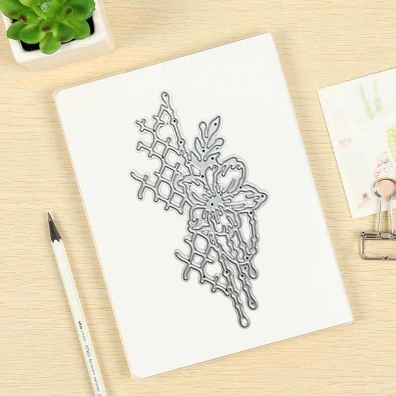 Khuôn Cắt Giấy Kim Loại Hình Dây Mây Dùng Để Trang Trí Thiệp / Scrapbook