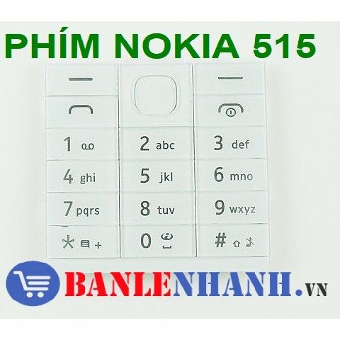 [HÀNG SIÊU CHẤT,GIÁ SẬP SÀN] PHÍM NOKIA 515