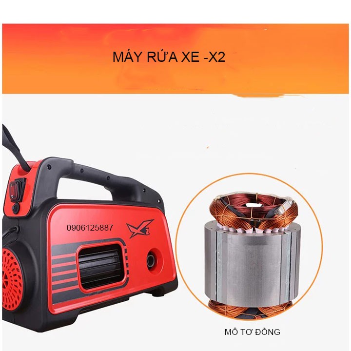 máy rửa xe X2 - máy rửa xe